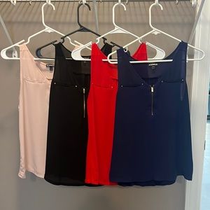 4 Express zip tanks size small